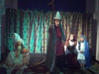 В театре YUG  состоялась премьера микс-спектакля "Неизвестный Ахундзаде" (фотосессия)